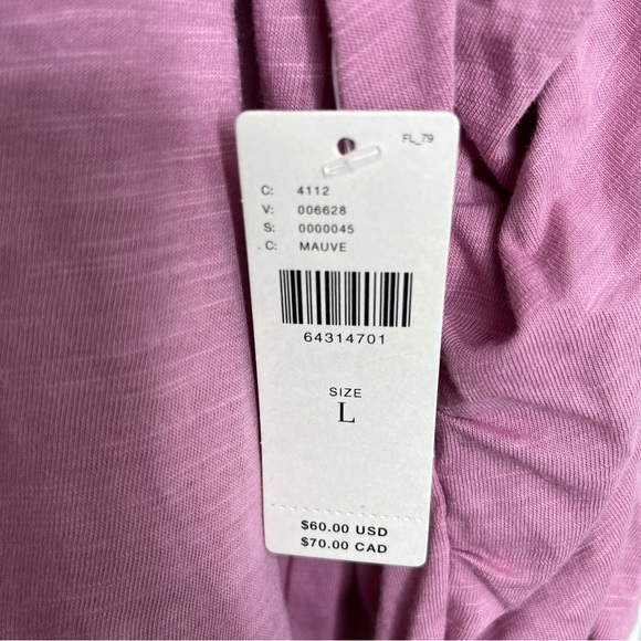 Anthropologie Pink Ruched Blouse Long Sleeve - Picture 3 of 6
